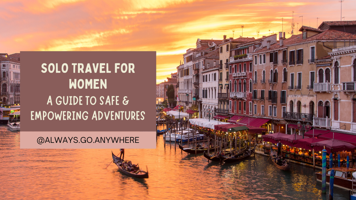 solo travel for women