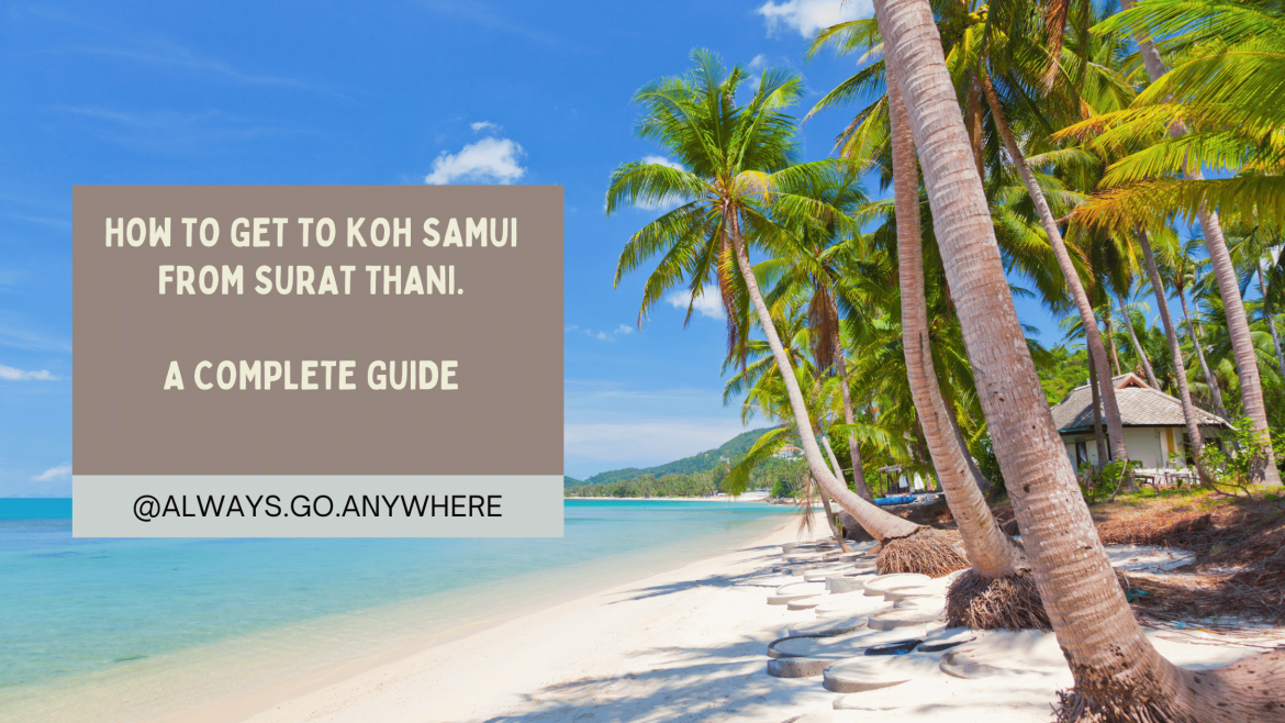 how to get to koh samui