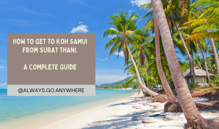 how to get to koh samui